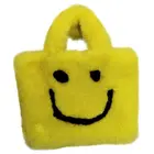 Bag Wholesale Models Custom Smile Women Gift Handbag Faux Fur Bag