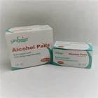 Medical disposable 70% isopropyl alcohol swab wipes prep pad