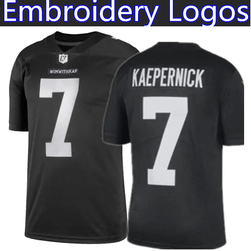 IMWITHKAP 7 Colin Kaepernick Jersey Mens Black White Double Stiched Football Jersey 2019
IMWITHKAP 7 Colin Kaepernick Jersey Mens Black White Double Stiched Football Jersey 2019