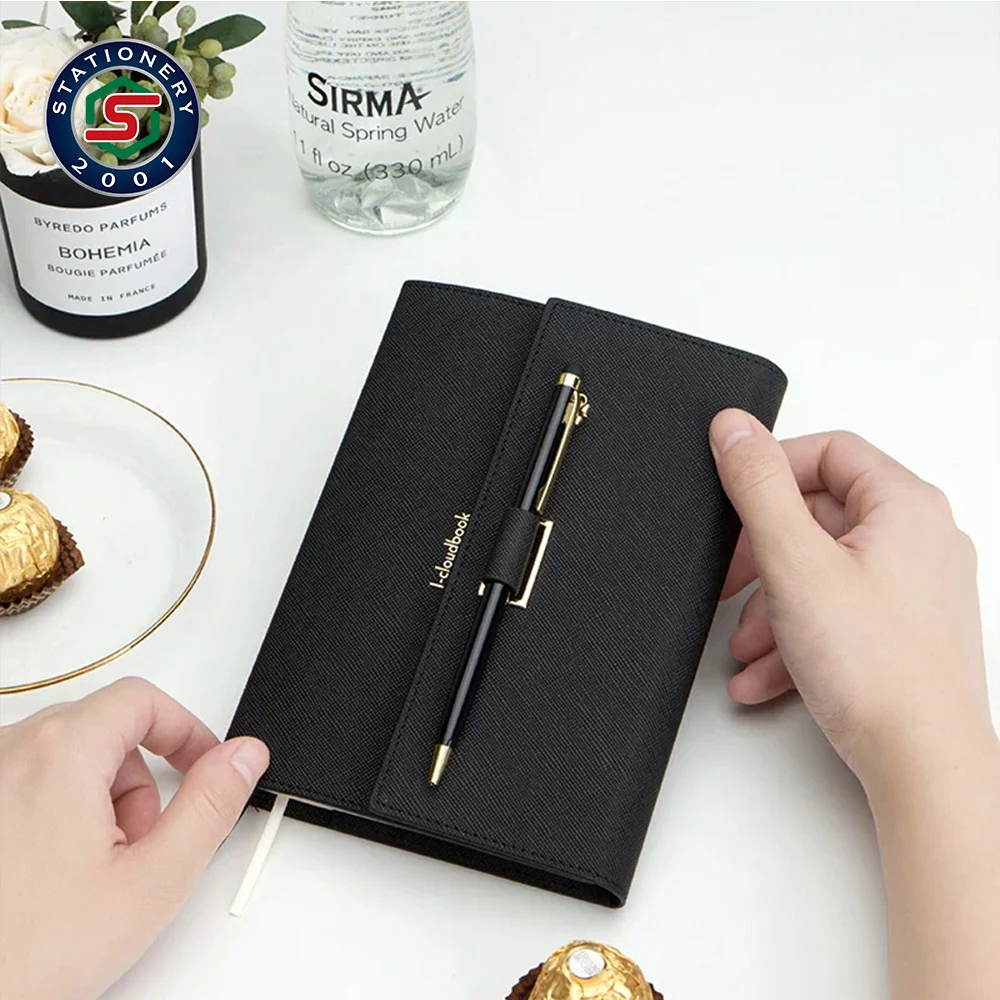 factory price nice diary notebook with pen and gift box