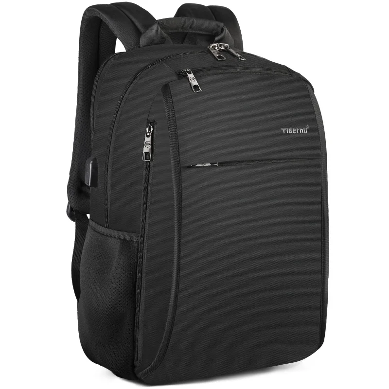 Tigernu T-B3221A laptop backpack USB charging port business backpack for men high quality smart backpack factory wholesale, Black grey;grey,
Tigernu T-B3221A laptop backpack USB charging port business backpack for men high quality smart backpack factory wholesale, Black grey;grey,