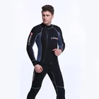 Custom Logo Neoprene Diving Wetsuit 5 mm Long-Sleeved Capless Zipper Men Wetsuit Surfing