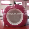 inflatable tent for kids,small fruit style inflatable tent,strawberry cartoon inflatable tent