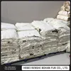 Factory Direct Supply 100% Real Rabbit Fur Blanket