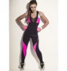 Compressed Sports Suit Female Large Size Gym Jumpsuit Women Workout Backless Mesh One Piece Outfits Overalls Yoga Sport Suits
