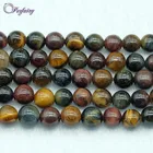 Mix color natural african bead tiger eye stone price