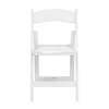 ZY39190-2 Wholesale White Resin Outdoor Folding Banquet Used Party Event Wedding Chair