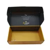 Manufacturer little bee printing black packaging box with matte lamination