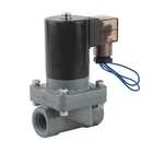 Hewcho CPVC UPVC Anti-Corrosive Solenoid Valve for Acid and Gas Alkali Chemical