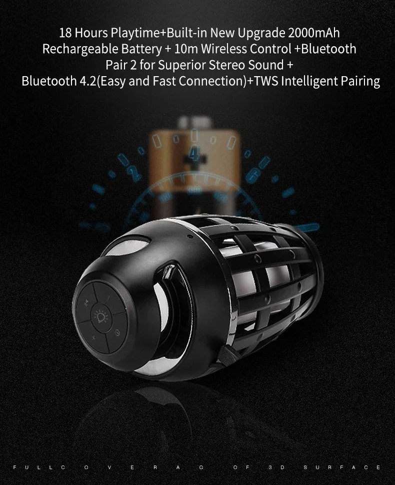 Mini USB Portable Sound Music Box Stereo Handsfree Flame wireless Speaker - ANKUX.COM