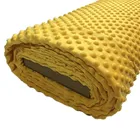 100% Polyester Embossed Knitting Soft Minky Dot for Baby Blanket Using