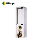 ISO 9001 factory chrome plated coffee bean storage container