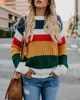 /product-detail/rainbow-striped-cashmere-sweater-women-knitted-plus-size-pullover-boutique-clothes-60822690301.html