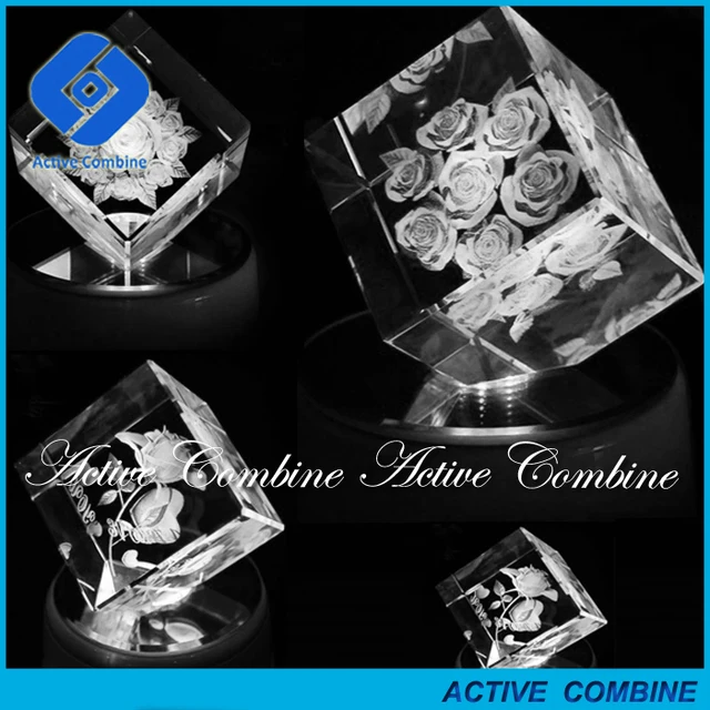 keepsake wedding centerpiece crystal laser engraving
