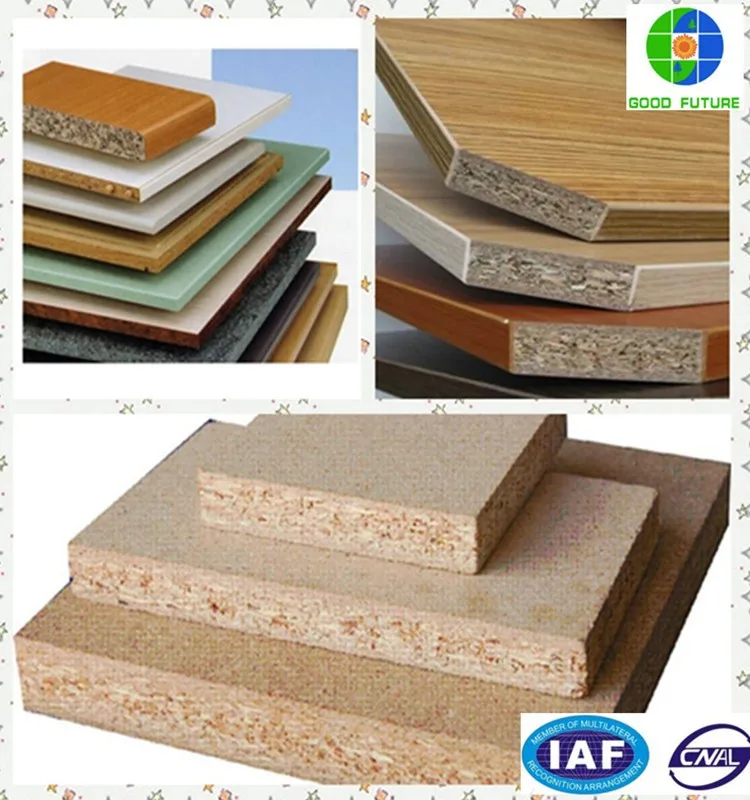 9mm 12mm 15mm 18mm 25mm 30mm Raw Particle Board Maple Melamine