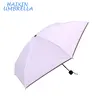 Portable Extra-light Dry Type Small Pocket 5 Folding Sun Umbrella with Fabric Case for Travel