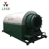 collect wood tar oil charcoal rotary type carbonization machine for making charcoal