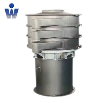 1200mm diameter vibro separator for palm oil vibrating screen