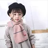 New Fashion Cartoon Woolen Scarf Boy Girl Warm Neck Collar for Baby Children Kids
