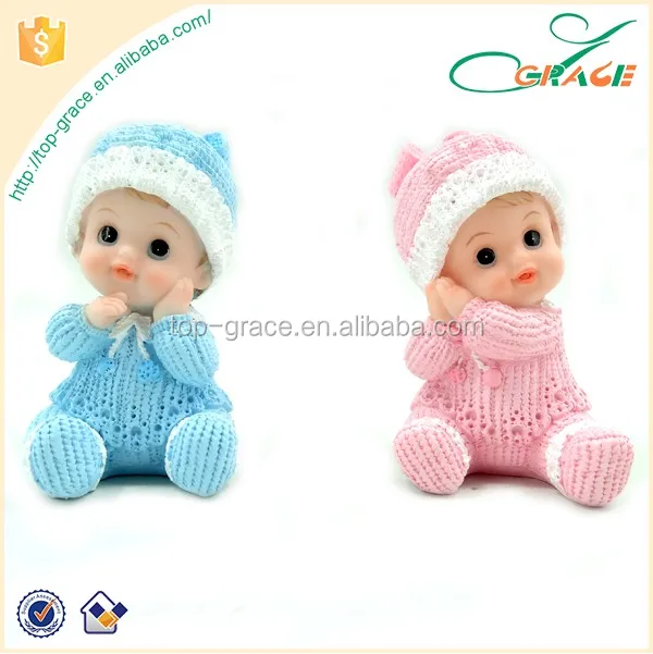figurines sitting baby first birthday souvenir baby shower