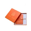 Diaries Pocket Organizer journal Premium Leather Cover Advertising Notebook With Box