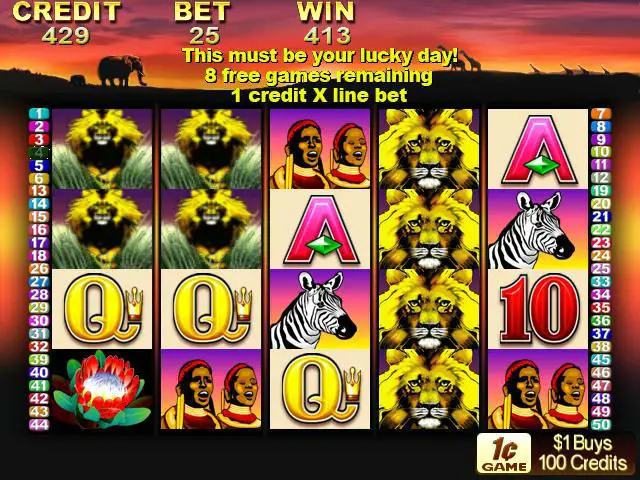 50 Tiger 50 lions slot casino gambling gaming multi game pcb board
