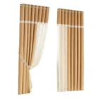 China suppliers new design polyester princess roman living room curtain set