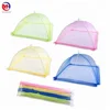 Metal Frame and Tight Mesh Material Food Cover , Multi-color Large Pop up Food Cover Tent
