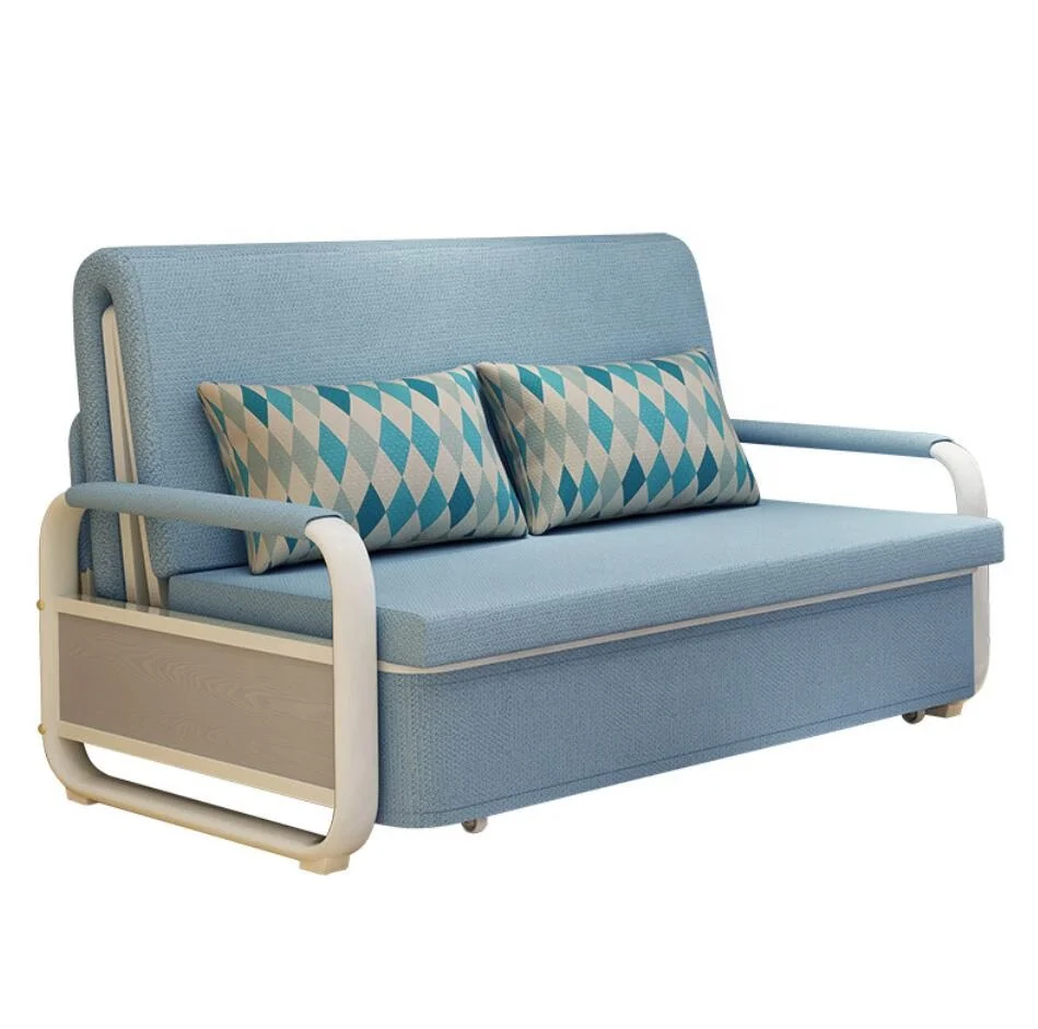 Guangdong meubles en bois canapé maison canapé convertible mentale canapé-lit