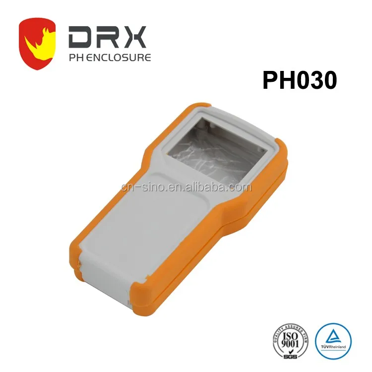 165*80*31mm handheld plastic electronic housing with battery
