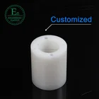 hdpe plastic pipe uhmw pe1000 upe polyethylene custom abs pipe/tube with high wearing resistant