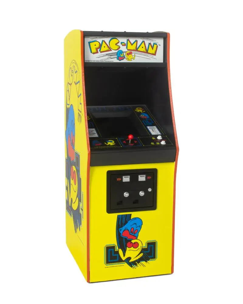 Coin Operated Pac Man Mini Arcade Cabinet Video Game Machine For