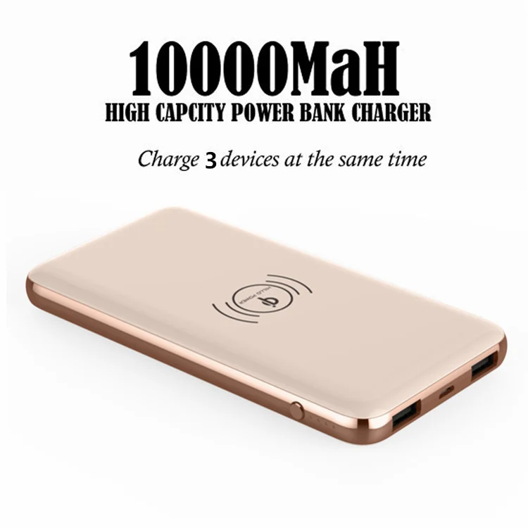 Power banks 8000 mAh Wireless Charging USB Charger Power Bank for Cell Phone - ANKUX.COM