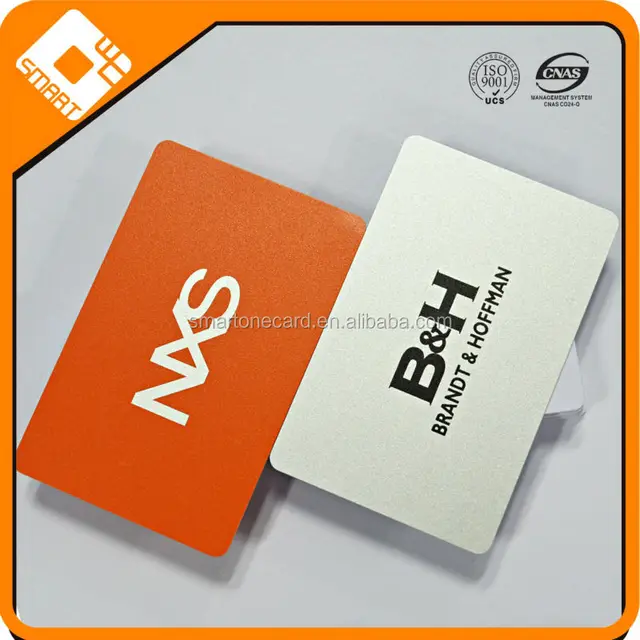 pvc card factory 4c/4c offset preprinted plastic card, standard