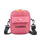 Unionpromo Custom Canvas cross body bag Messenger Bag single shoulder bag for girls