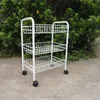 Multi Tier metal kitchen trolley Vegetable Storage Shelf