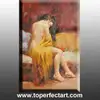 beautiful lady canvas oil painting with low price in stock
