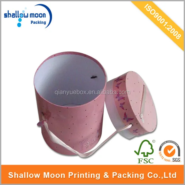 fashion packaging round box carton supplier, carton gift box