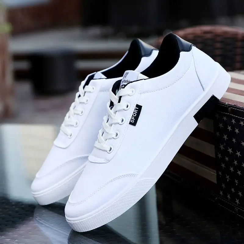 Football soccer boots men's canvas casual shoes for students, White, blue, black
Football soccer boots men's canvas casual shoes for students, White, blue, black