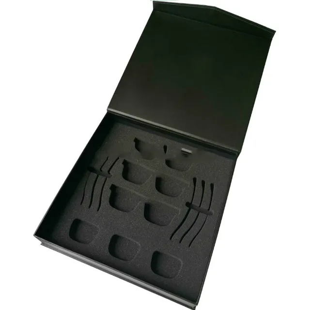luxury matt paper cardboard magnetic packaging magnet packing