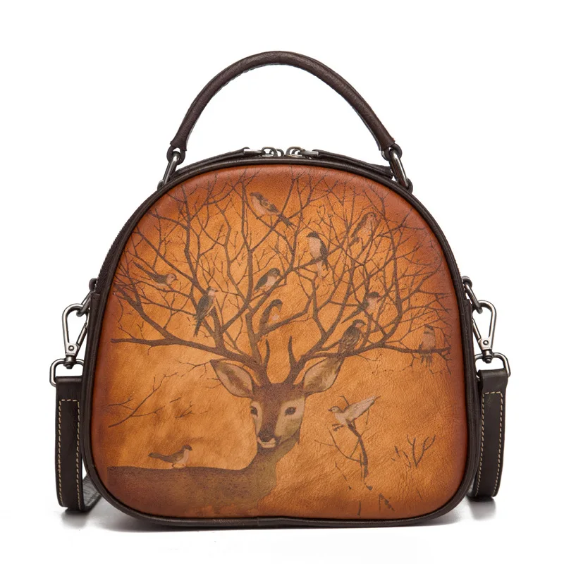 2020 Lady Brand Designer Handbag Animal Prints Genuine Leather Handmade Bags Creative Vintage Shoulder Bag
2020 Lady Brand Designer Handbag Animal Prints Genuine Leather Handmade Bags Creative Vintage Shoulder Bag