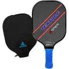 New Patent Professnial Textured Graphite surface and PP honeycomb customized Pickleball Paddle