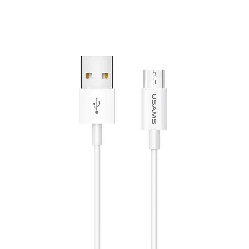 USAMS reversible light ultra thin micro usb data charging cable for U23 Cable 1m, White
USAMS reversible light ultra thin micro usb data charging cable for U23 Cable 1m, White
