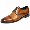 2019 Guangzhou new model italian genuine leather office oxford dress shoes men