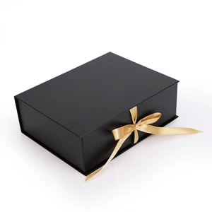 plain black gift boxes