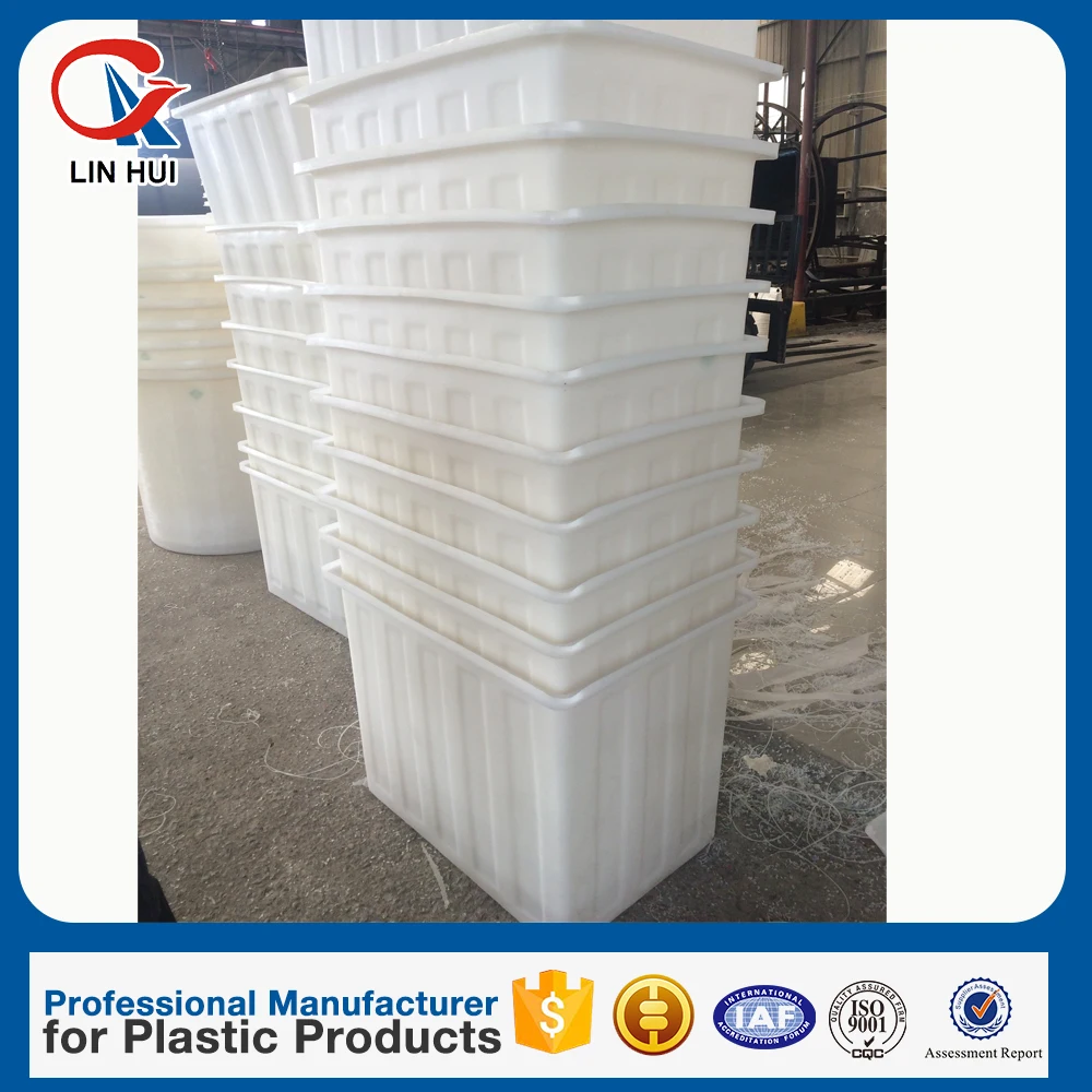 300L Large plastic laundry tub containers with different colors, View