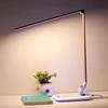MESUN Dimmable led table light silver and gold color option wireless charging RGB base light