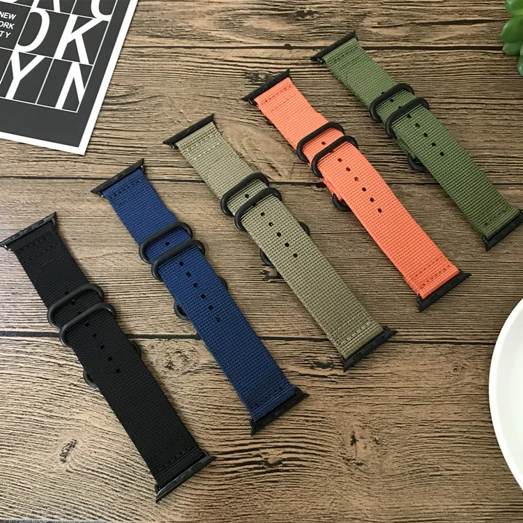 Replacement Watchband For Apple Watch 38/42mm Lightweight Woven Nylon Sport Wrist Strap For iWatch Series 4 3 2 1, Customized
Replacement Watchband For Apple Watch 38/42mm Lightweight Woven Nylon Sport Wrist Strap For iWatch Series 4 3 2 1, Customized