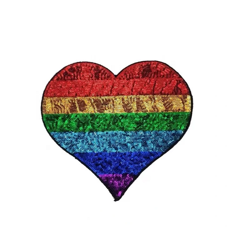 Batch cute custom personalized embroidery iron patch rainbow heart-shaped pattern patch
Batch cute custom personalized embroidery iron patch rainbow heart-shaped pattern patch
