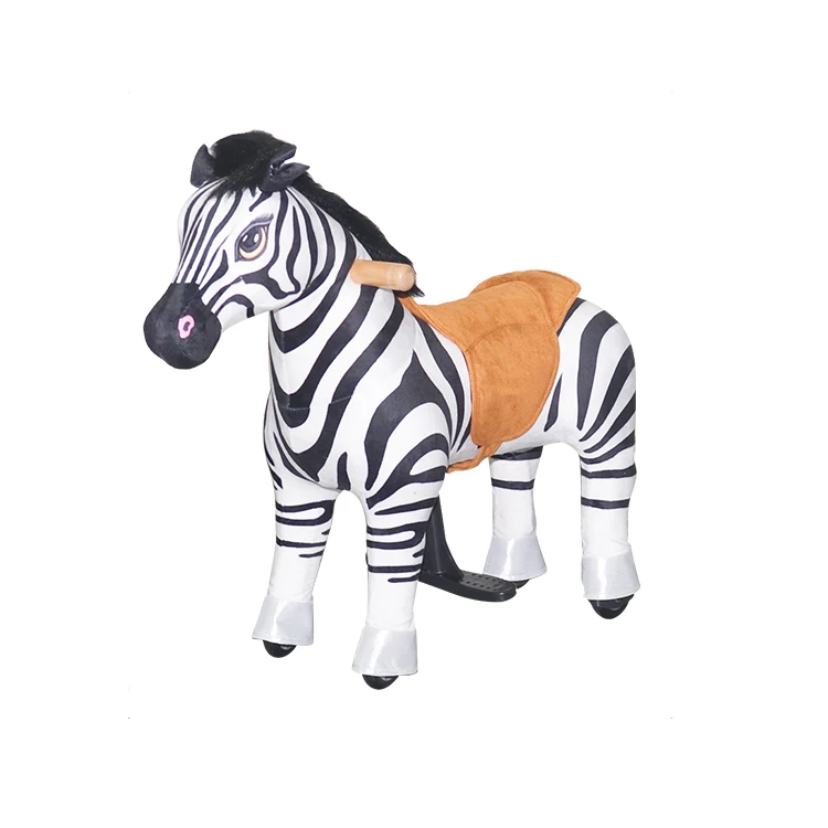 ride on zebra toy